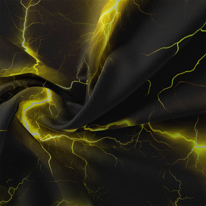 3Pcs Yellow Lightning Bedding Set Duvet Cover