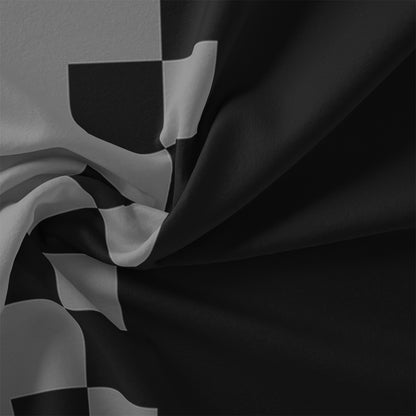 3Pcs King & Queen Couple Bedding Set – Luxury Grey Black Duvet Cover Set with Pillowcases